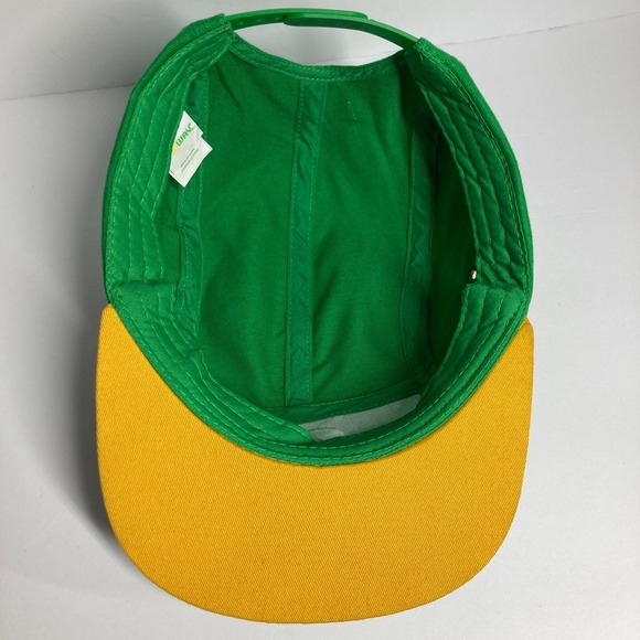 Subway Restaurant Cap Hat Green Yellow Logo‎ SnapBack Employee Sandwich Worker - Picture 10 of 16